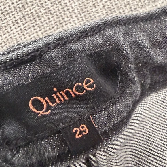 Quince Grey Women's Jeans - Picture 2 of 9